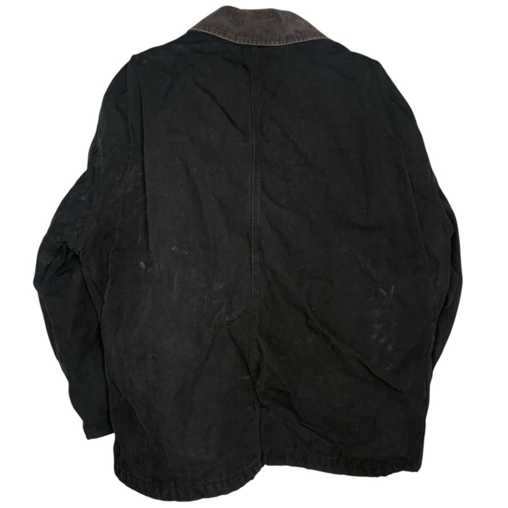 Dickies chore coat barn jacket vintage blanket lined black men’s size xl Detroit - Picture 2 of 6